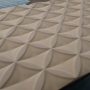 Cutting 3D MDF Coklat – Wall Panel